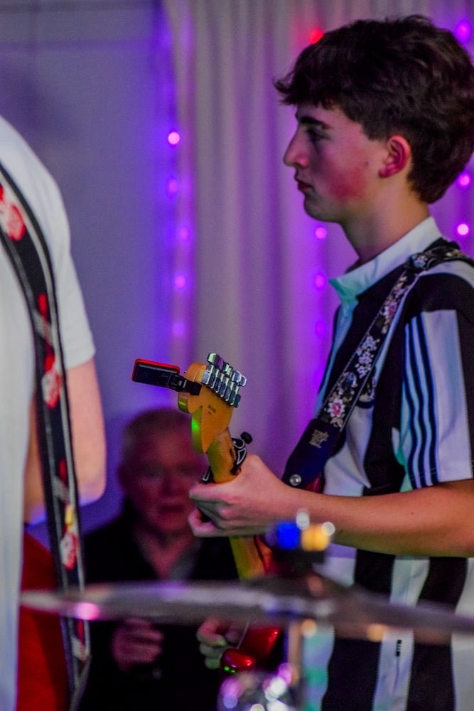 James Kelly on bass